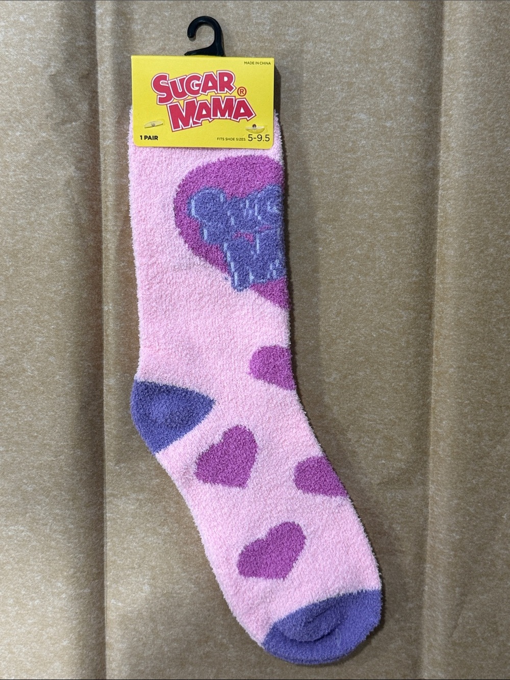 3/$20 Sugar Mama & Hearts Cozy Fashion Socks - NWT